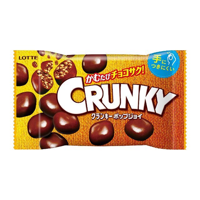 Lotte Хрустящие шоколадные шарики Crunky Pop Joy 44 гр